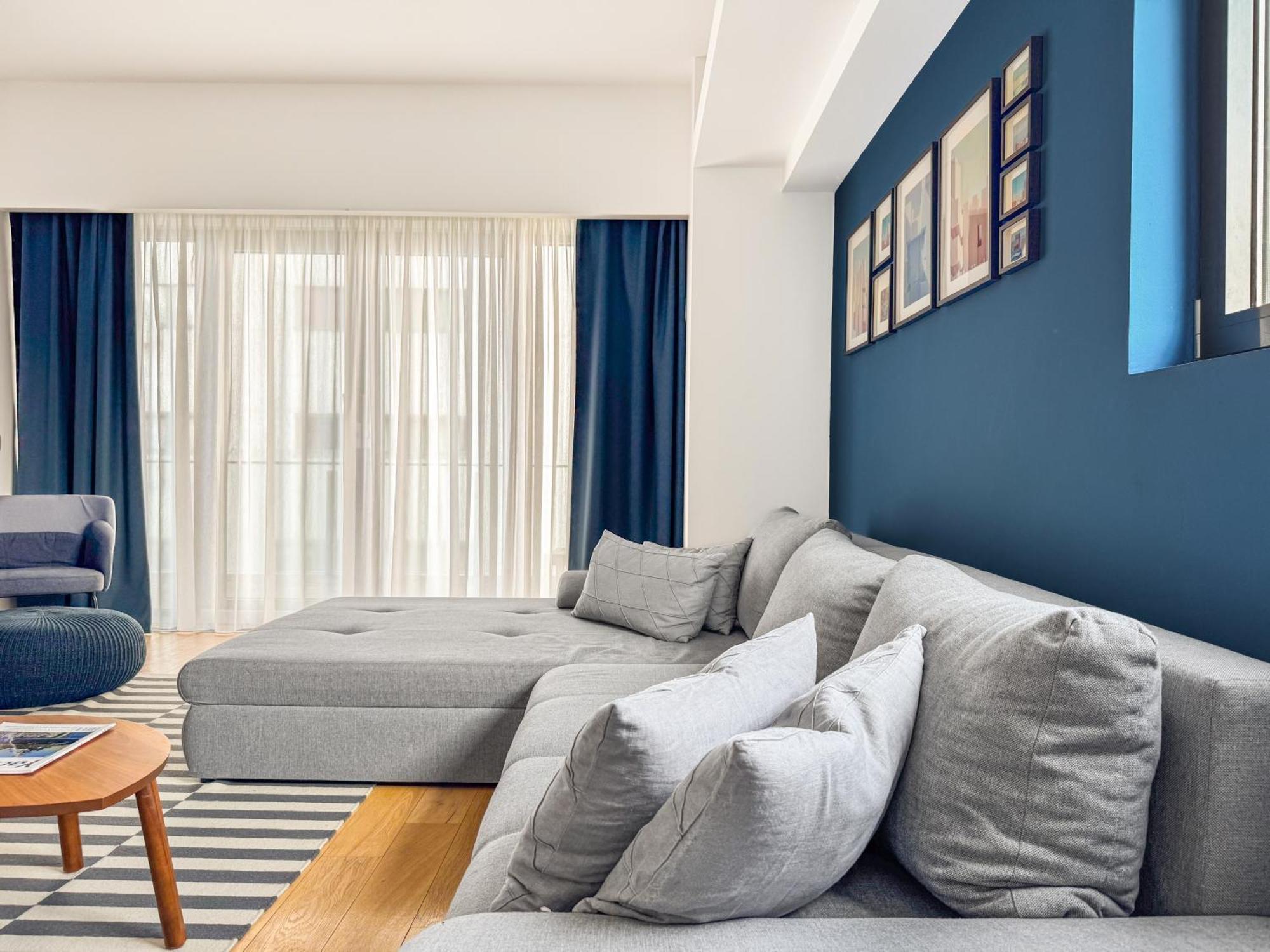 Appartamento Beachfront Designer Apt, 100 Sqm, 2-bath, Huge Terrace On The Sea Shore Constanţa